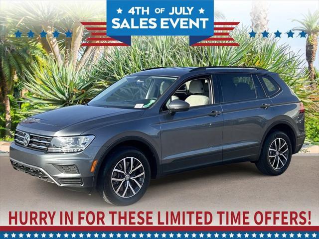 used 2021 Volkswagen Tiguan car, priced at $20,822