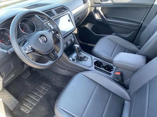 used 2021 Volkswagen Tiguan car, priced at $19,438