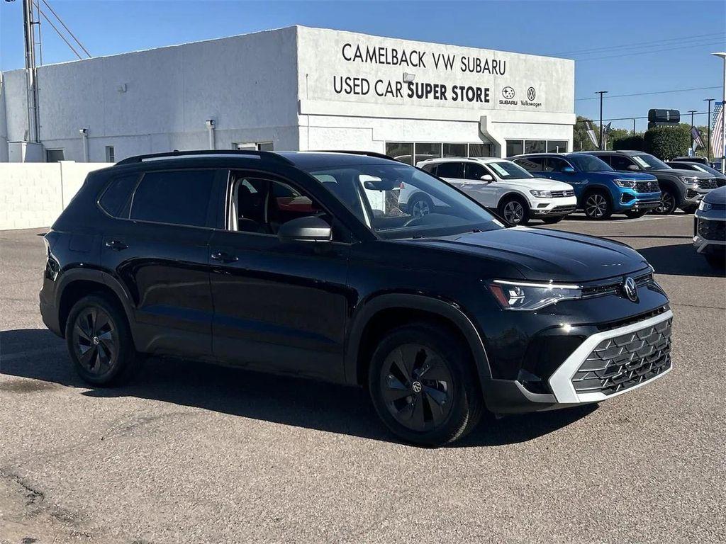 new 2025 Volkswagen Taos car, priced at $25,348