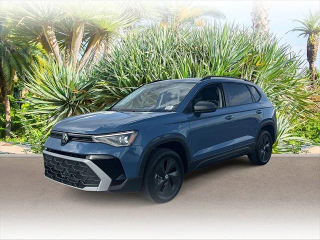 new 2025 Volkswagen Taos car, priced at $24,864