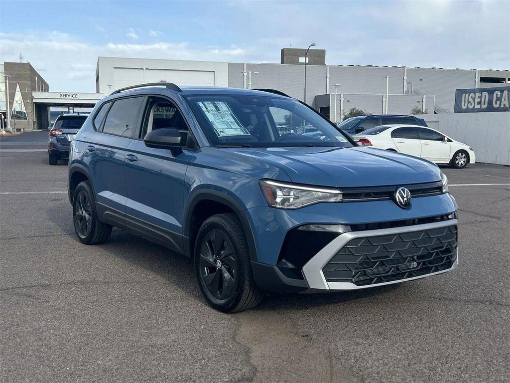new 2025 Volkswagen Taos car, priced at $24,864