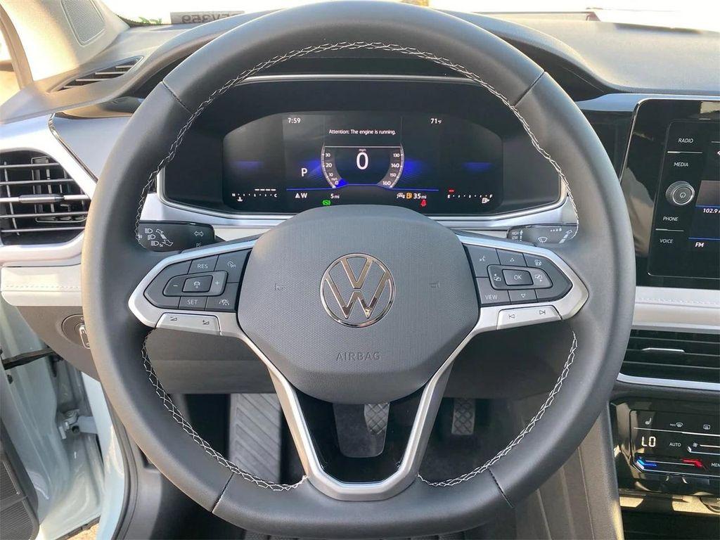 new 2025 Volkswagen Taos car, priced at $28,653