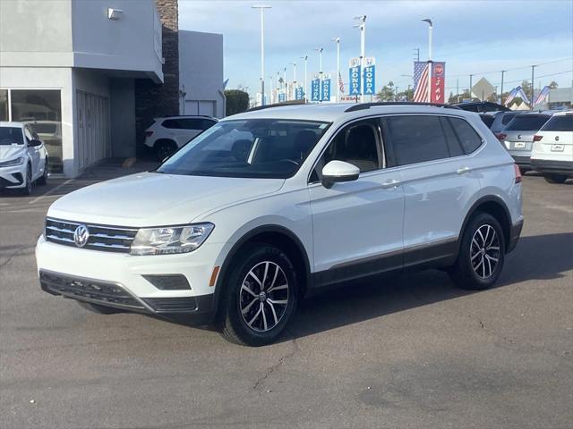 used 2021 Volkswagen Tiguan car, priced at $20,997