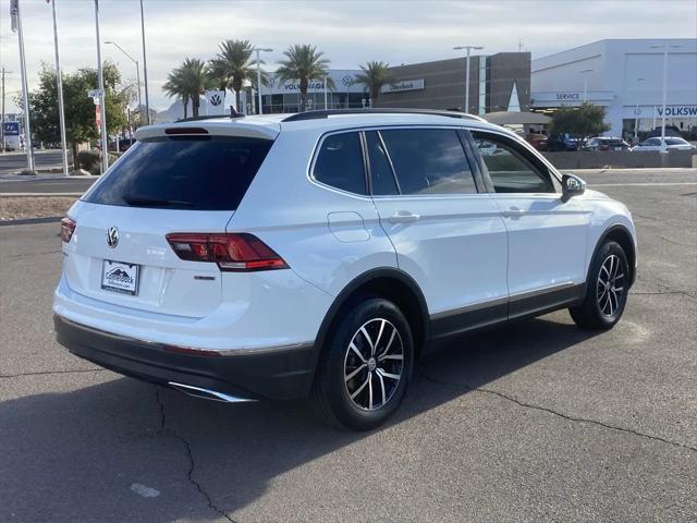 used 2021 Volkswagen Tiguan car, priced at $20,997