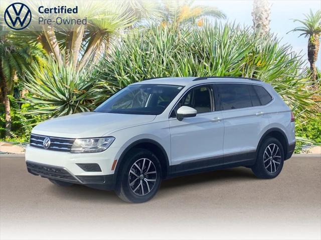 used 2021 Volkswagen Tiguan car, priced at $20,997