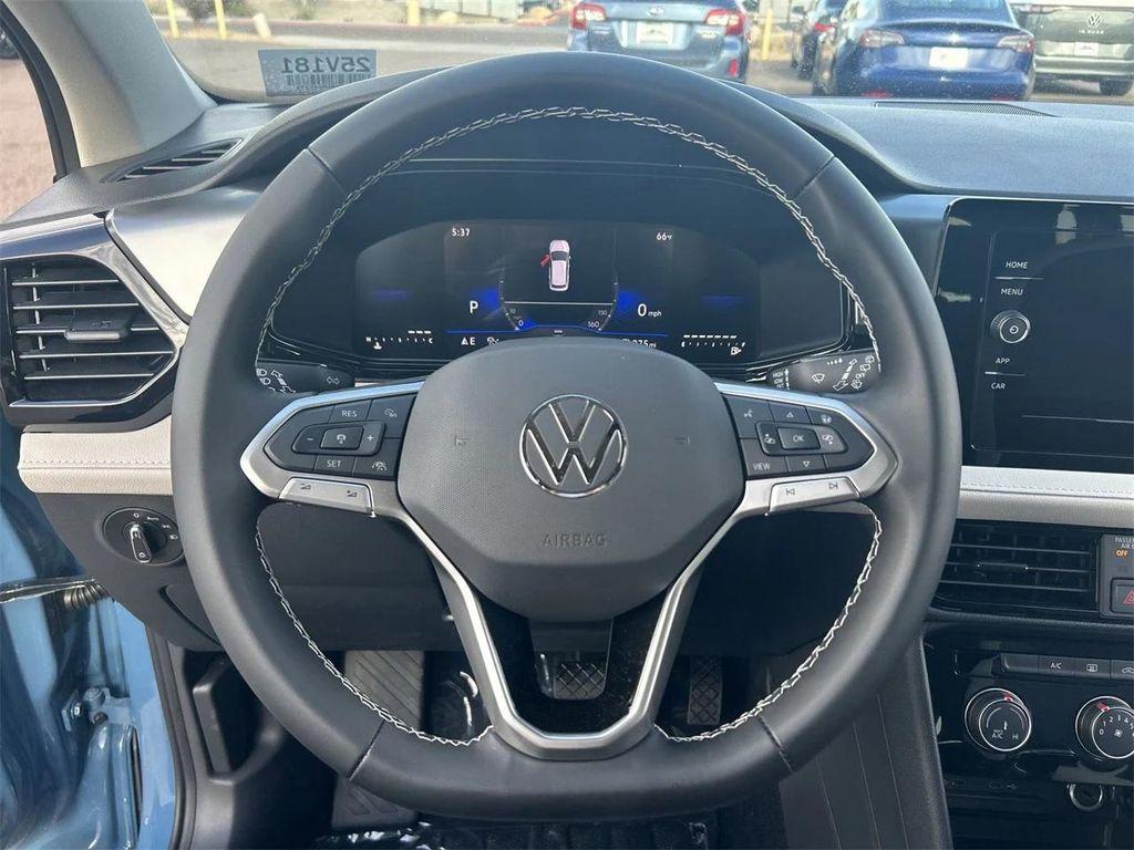 new 2025 Volkswagen Taos car, priced at $24,848