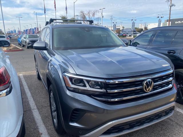 used 2021 Volkswagen Atlas car, priced at $28,684