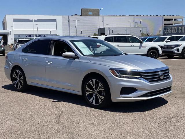 used 2021 Volkswagen Passat car, priced at $19,997