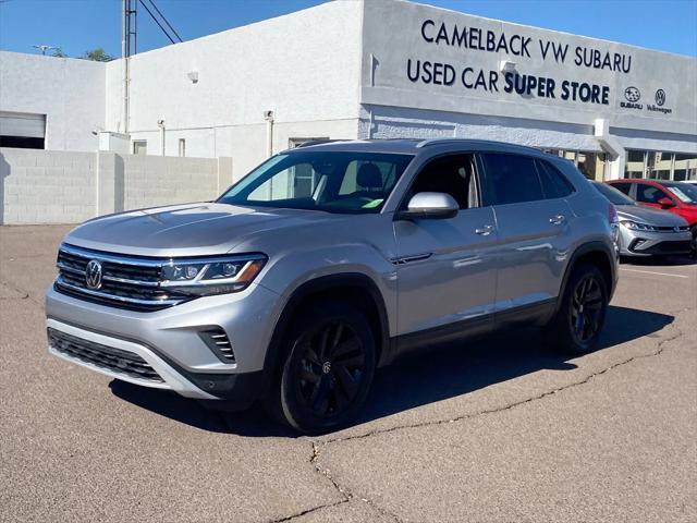 used 2021 Volkswagen Atlas Cross Sport car, priced at $26,997