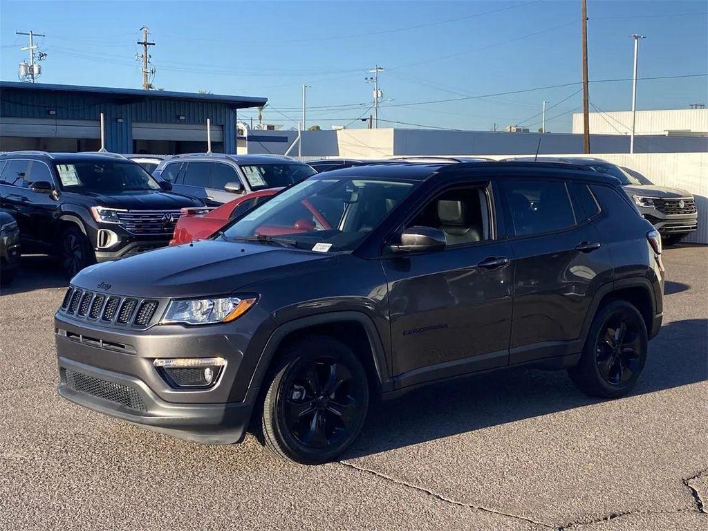 used 2021 Jeep Compass car, priced at $19,997