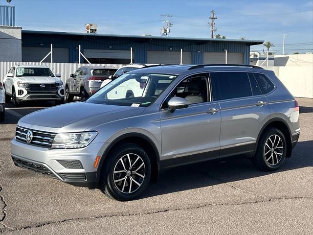used 2021 Volkswagen Tiguan car, priced at $20,418