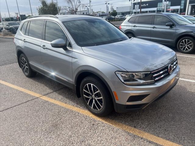 used 2021 Volkswagen Tiguan car, priced at $20,418