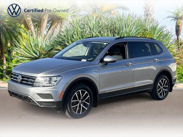 used 2021 Volkswagen Tiguan car, priced at $20,418