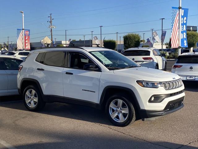 used 2022 Jeep Compass car, priced at $18,997