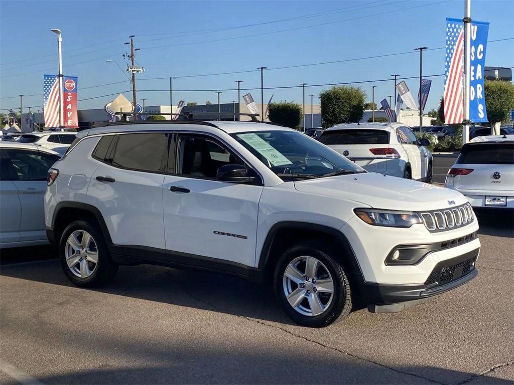 used 2022 Jeep Compass car, priced at $18,799