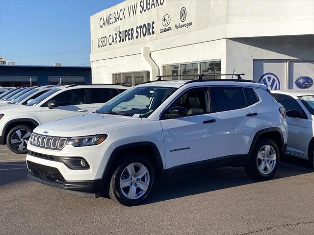 used 2022 Jeep Compass car, priced at $18,997