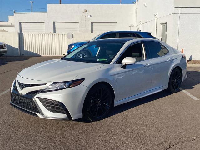 used 2021 Toyota Camry car, priced at $29,219