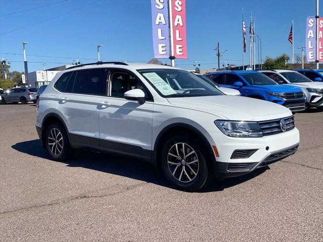 used 2021 Volkswagen Tiguan car, priced at $17,999