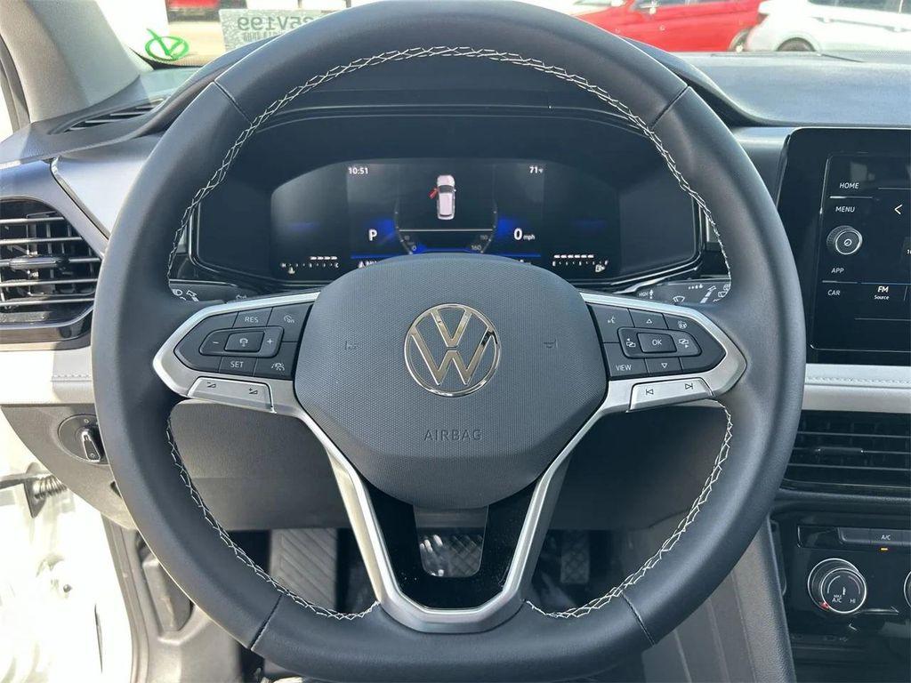 new 2025 Volkswagen Taos car, priced at $24,864