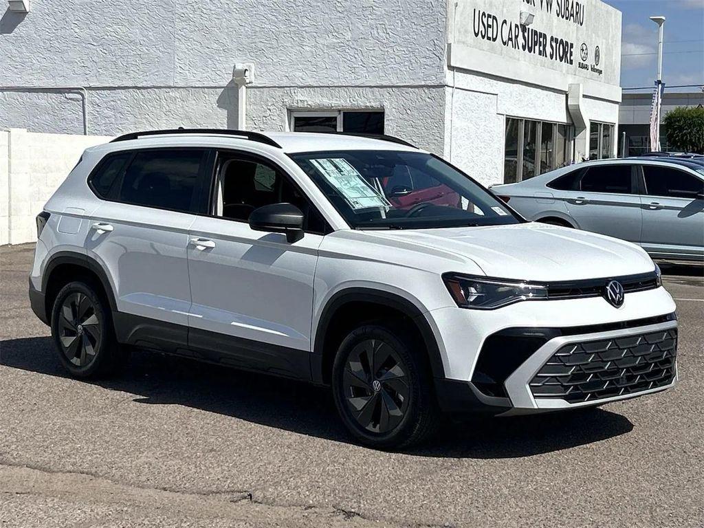 new 2025 Volkswagen Taos car, priced at $25,348