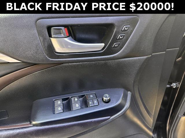 used 2017 Toyota Highlander car, priced at $20,000