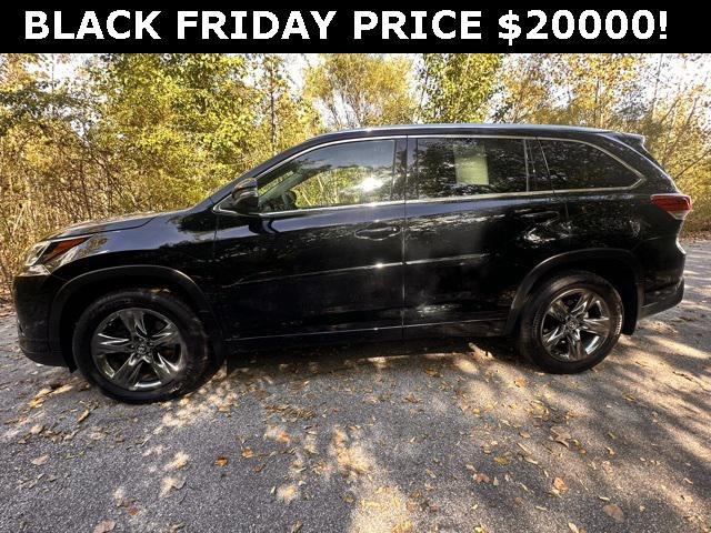 used 2017 Toyota Highlander car, priced at $20,000