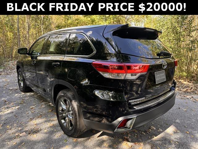 used 2017 Toyota Highlander car, priced at $20,000