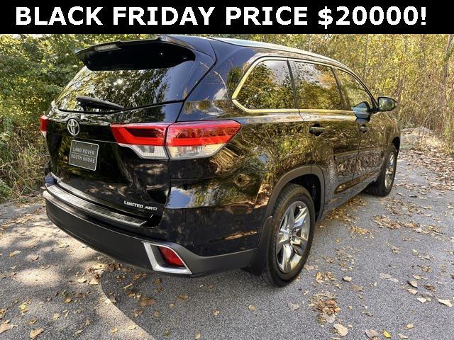 used 2017 Toyota Highlander car, priced at $20,000