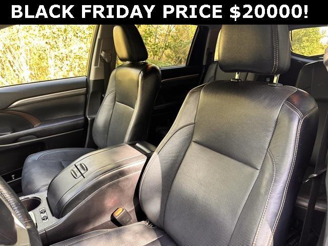 used 2017 Toyota Highlander car, priced at $20,000