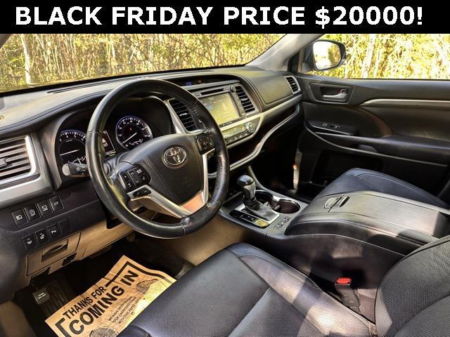 used 2017 Toyota Highlander car, priced at $20,000