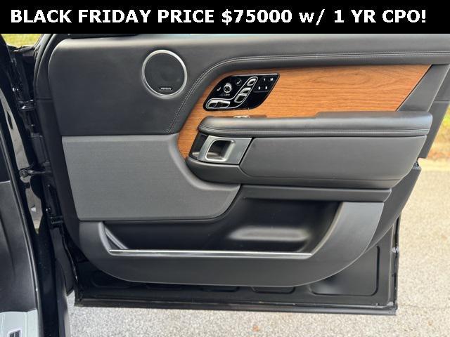 used 2022 Land Rover Range Rover car, priced at $75,000