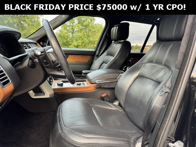 used 2022 Land Rover Range Rover car, priced at $75,000