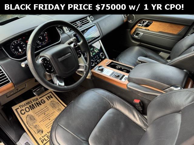 used 2022 Land Rover Range Rover car, priced at $75,000