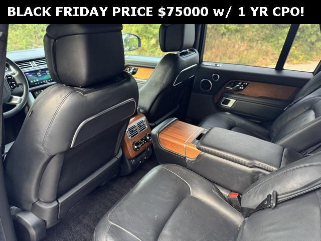 used 2022 Land Rover Range Rover car, priced at $75,000