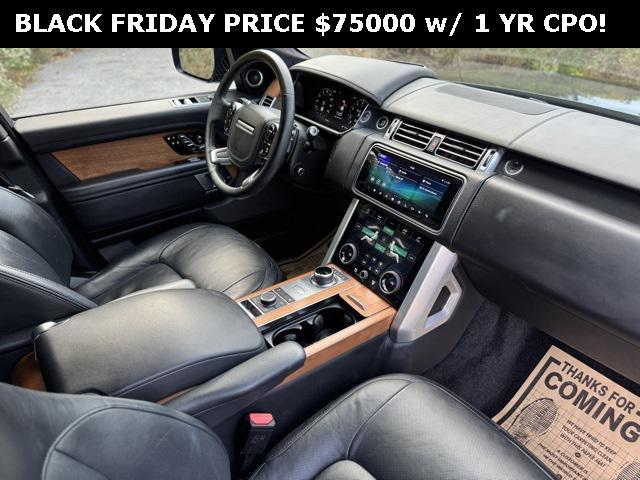 used 2022 Land Rover Range Rover car, priced at $75,000