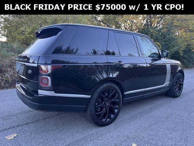 used 2022 Land Rover Range Rover car, priced at $75,000