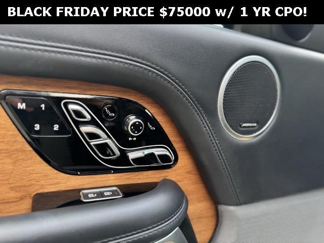used 2022 Land Rover Range Rover car, priced at $75,000