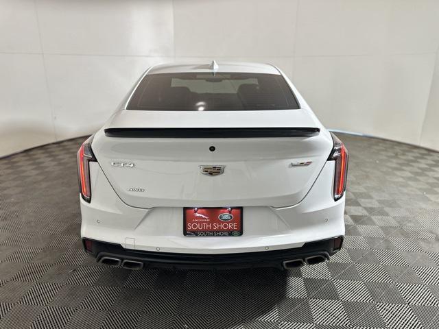 used 2024 Cadillac CT4-V car, priced at $49,995