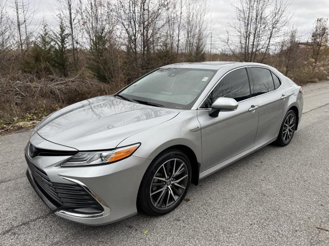 used 2021 Toyota Camry Hybrid car, priced at $27,999