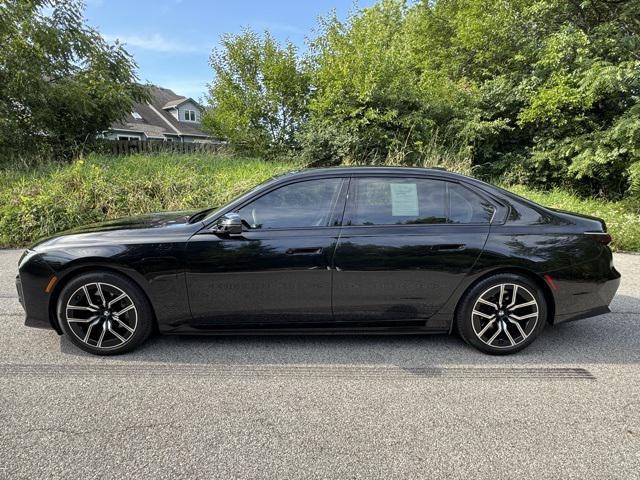 used 2024 BMW 750e car, priced at $79,998