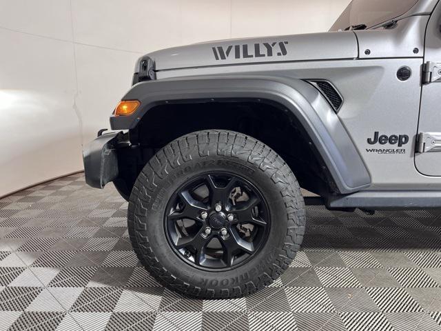 used 2021 Jeep Wrangler car, priced at $29,505