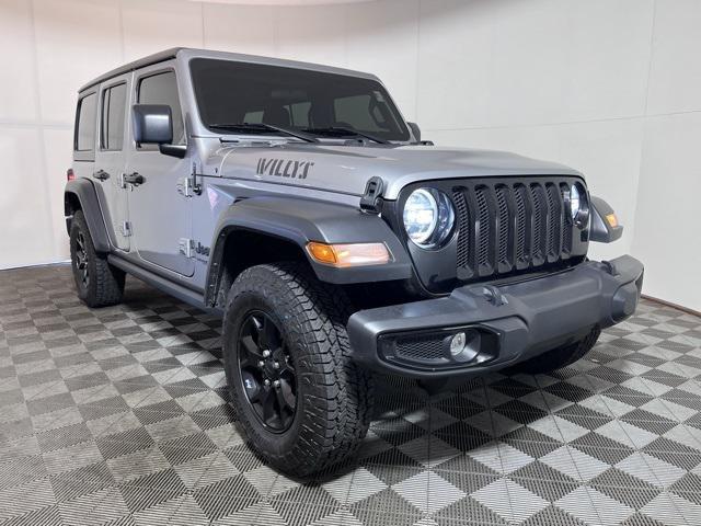 used 2021 Jeep Wrangler car, priced at $29,505