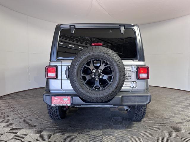 used 2021 Jeep Wrangler car, priced at $29,505