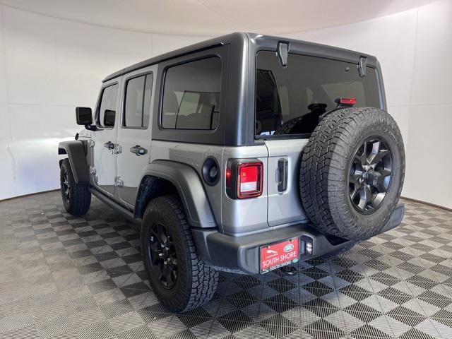 used 2021 Jeep Wrangler car, priced at $29,505