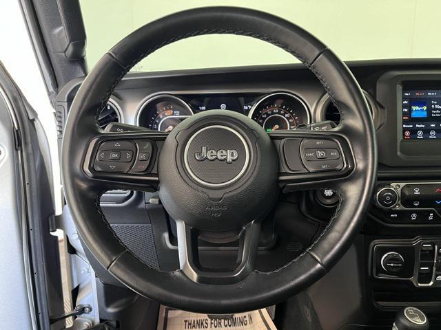 used 2021 Jeep Wrangler car, priced at $29,505