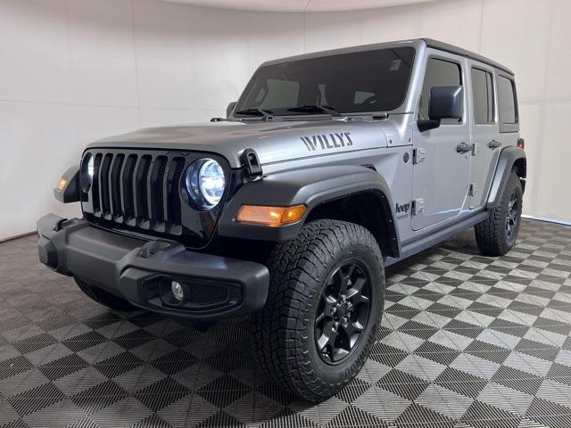 used 2021 Jeep Wrangler car, priced at $29,505