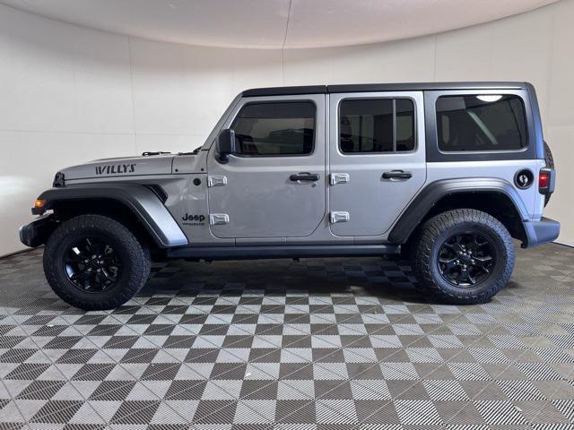 used 2021 Jeep Wrangler car, priced at $29,505