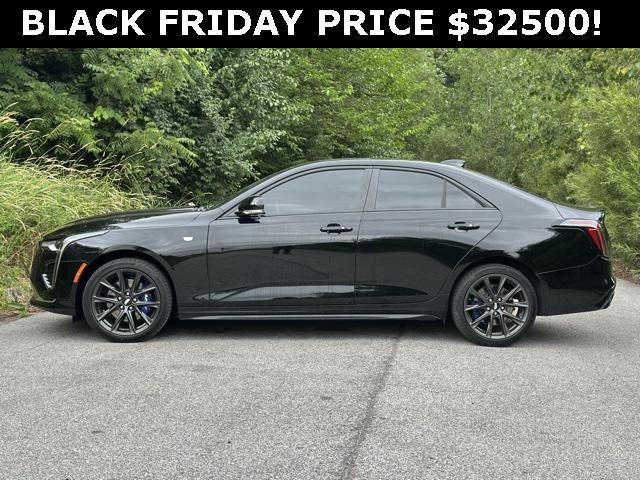 used 2024 Cadillac CT4 car, priced at $32,500