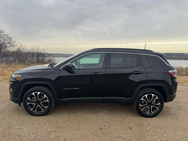 used 2022 Jeep Compass car, priced at $24,990