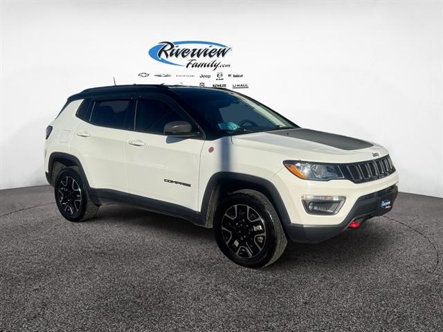 used 2021 Jeep Compass car, priced at $14,990